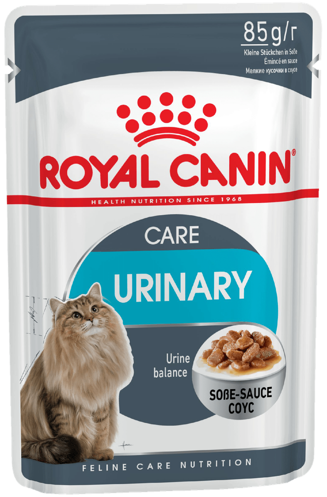 Royal Canin 85г пауч Urinary Care Влажный корм для кошек для профилактики МКБ (соус)