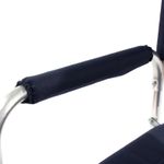 Кресло складное &quot;СЛЕДОПЫТ&quot; 585х450х825 мм, с карманом на подлокотнике, алюминий, синий