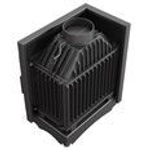 Каминная топка Kratki Maja/L/BS (угловое стекло слева) чугун