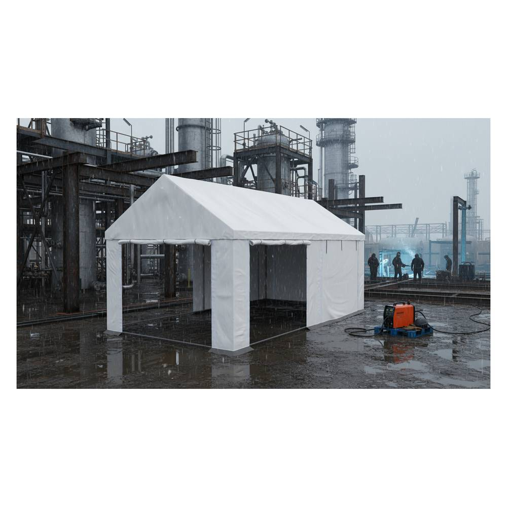 Палатка сварщика МногоТентов домик 3х6х2,4 м. ("ТАФ").