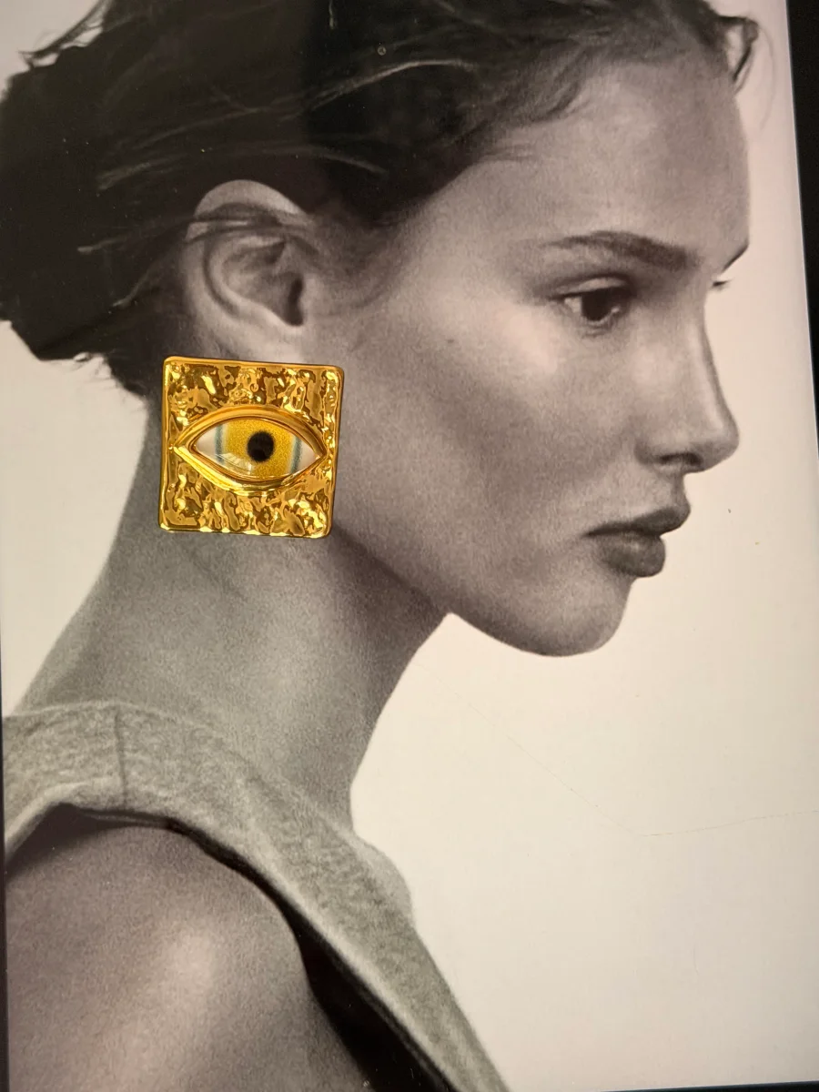 Серьги Гала, Золотой