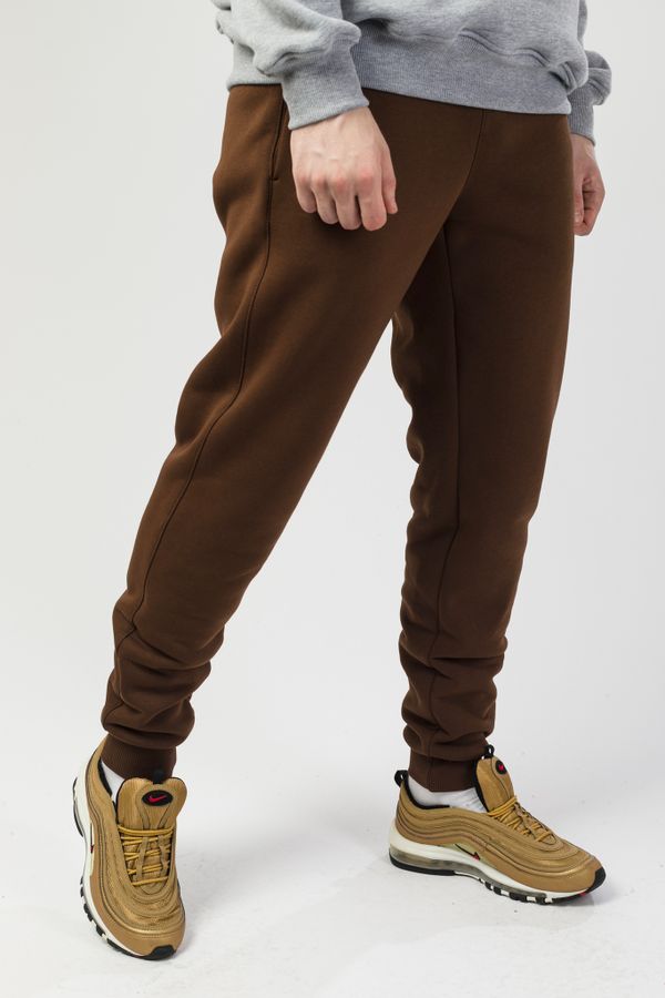 Штаны Basic Коричневые - фото 3