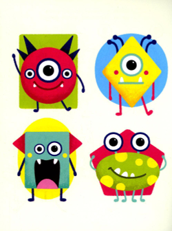 Фигуры: аппликации пластилином