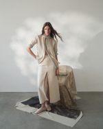 Рубашка SHADE светло-серого цвета