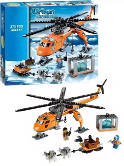 Конструктор Сити Арктический вертолёт 273 детали