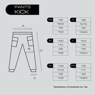 Брюки ZRD Pants Kick, черный