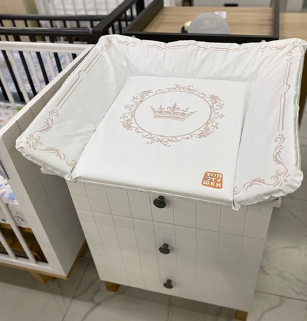 Пеленальный матрасик №2 Топотушки "Версаль" (80х71)