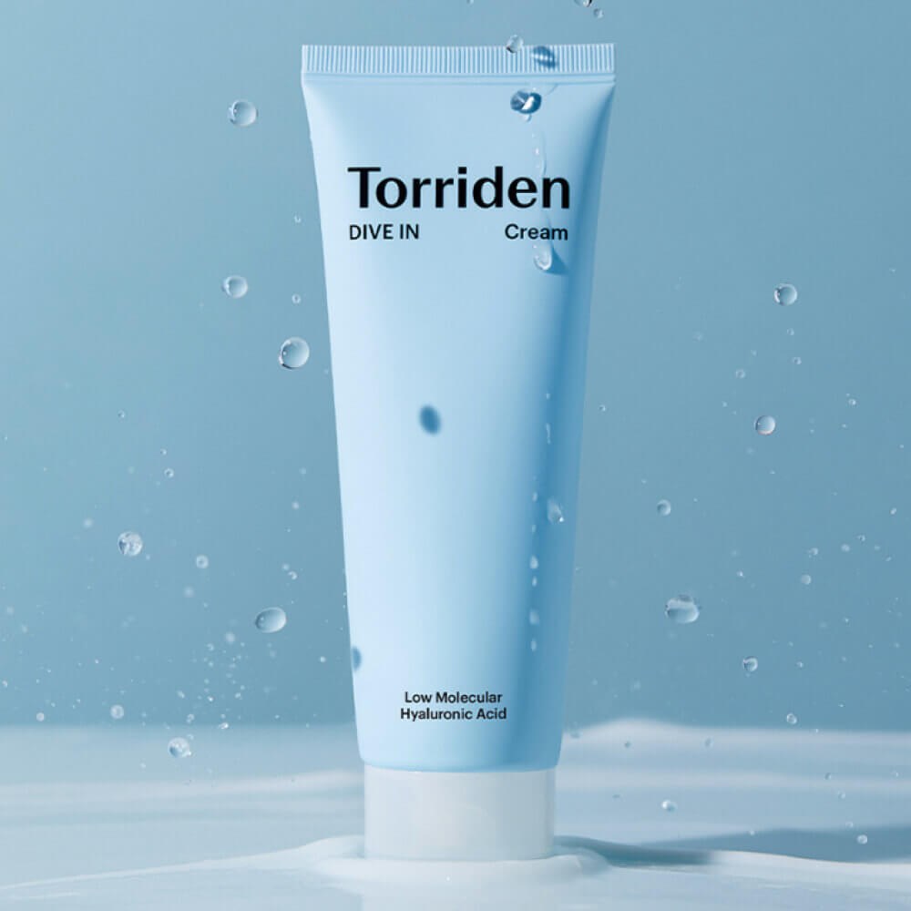 Интенсивный увлажняющий крем Torriden DIVE IN Low Molecular Hyaluronic Acid Cream, 80мл.
