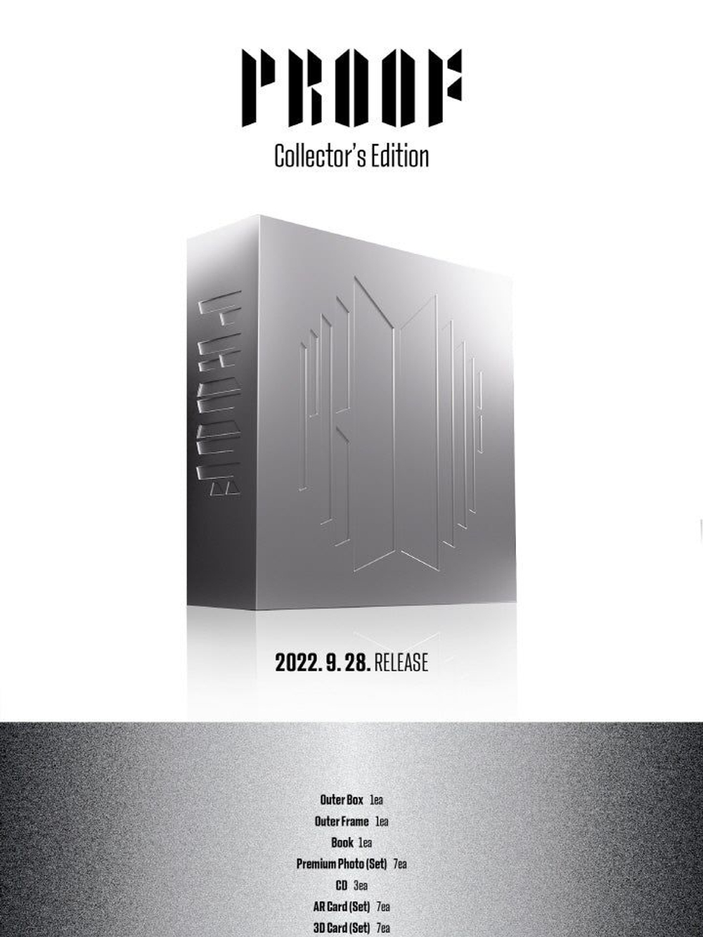 Альбом BTS - PROOF Collector's Edition (LIMITED)