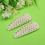 Зажимы для волос 2шт «KRASA - Aks», цепочка, капля, цвет белый, 8*2,5см