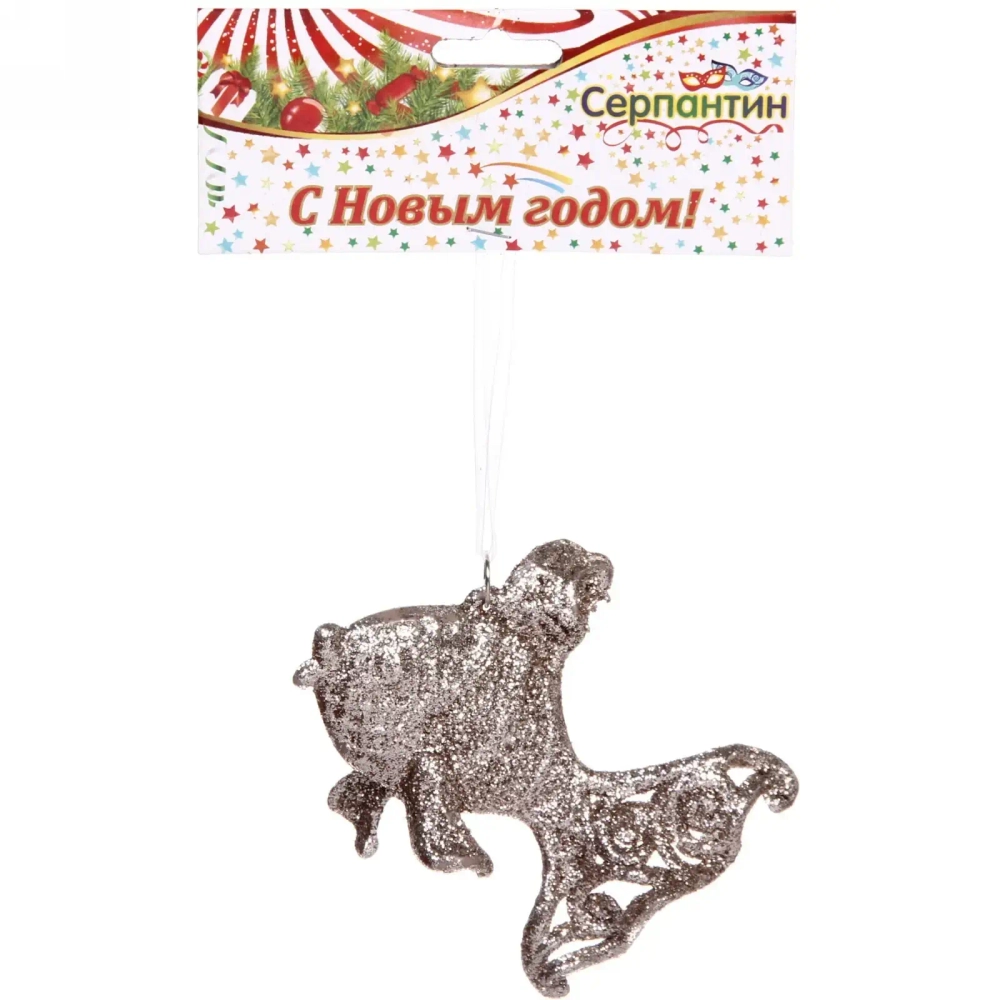 Подвеска «Золотая рыбка» 10 см, темное золото