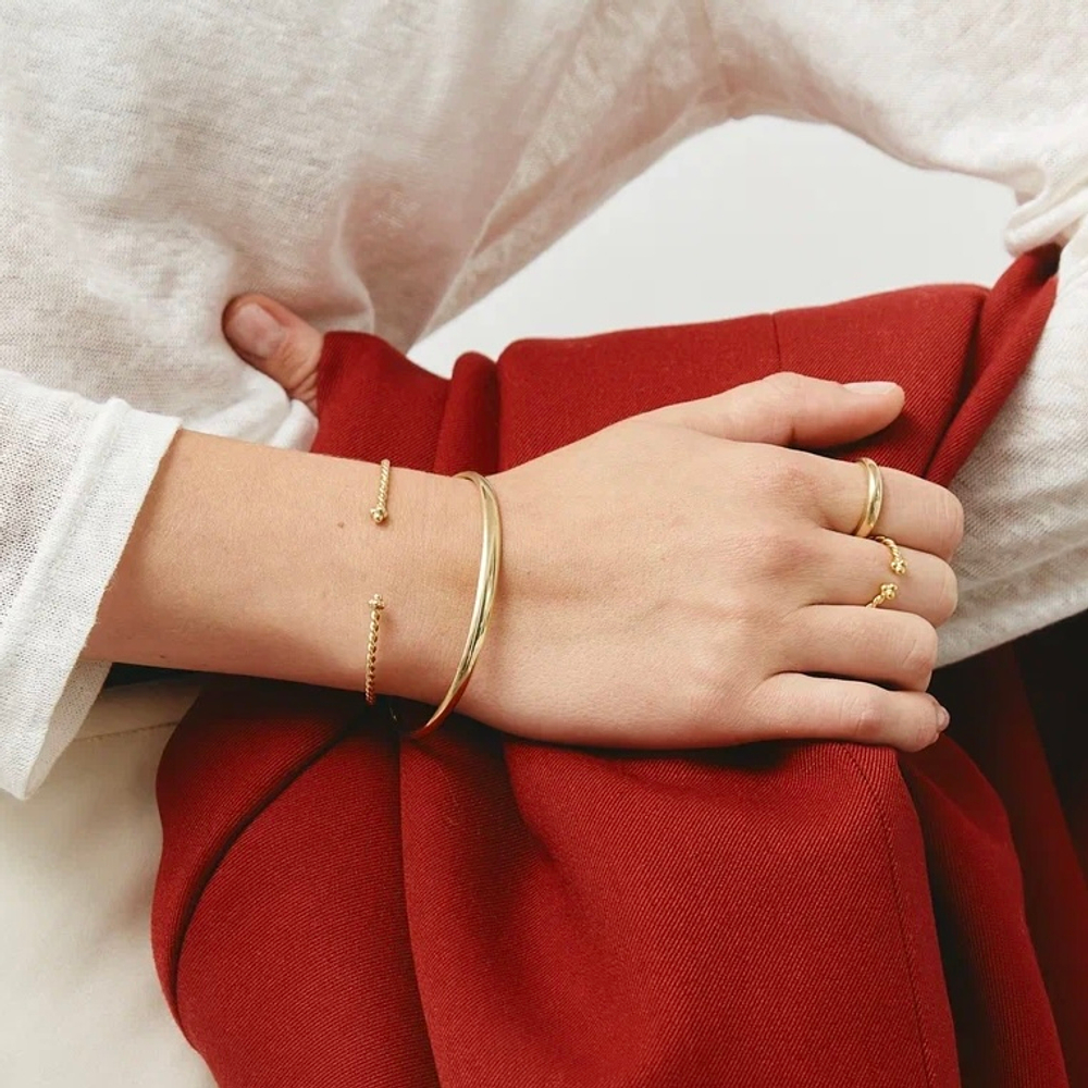 Кольцо ПУТЬ позолота