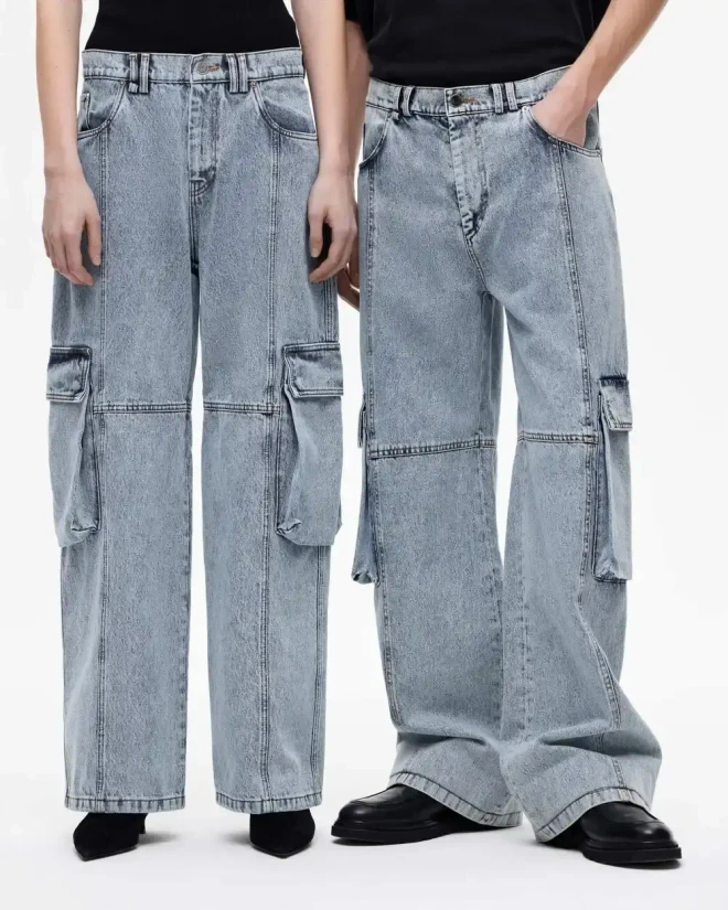 Джинсы карго