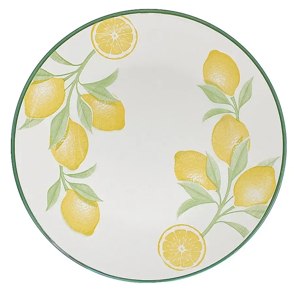 Тарелка Лимоны 20 см