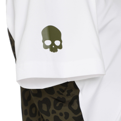 Мужское теннисное поло Hydrogen Tech Panther T-Shirt Men - White, Multicoloured