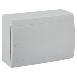 Корпус пластиковый навесной ЭРА COMFORT ЩРН-П-12 IP41 белый | Корпуса пластиковые модульные