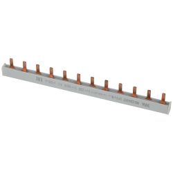 Шина соединительная ЭРА NO-224-617 PIN штырь 2Р 63А 22 см 12 модулей