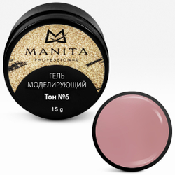 Manita Professional Гель моделирующий для ногтей №6, 15гр