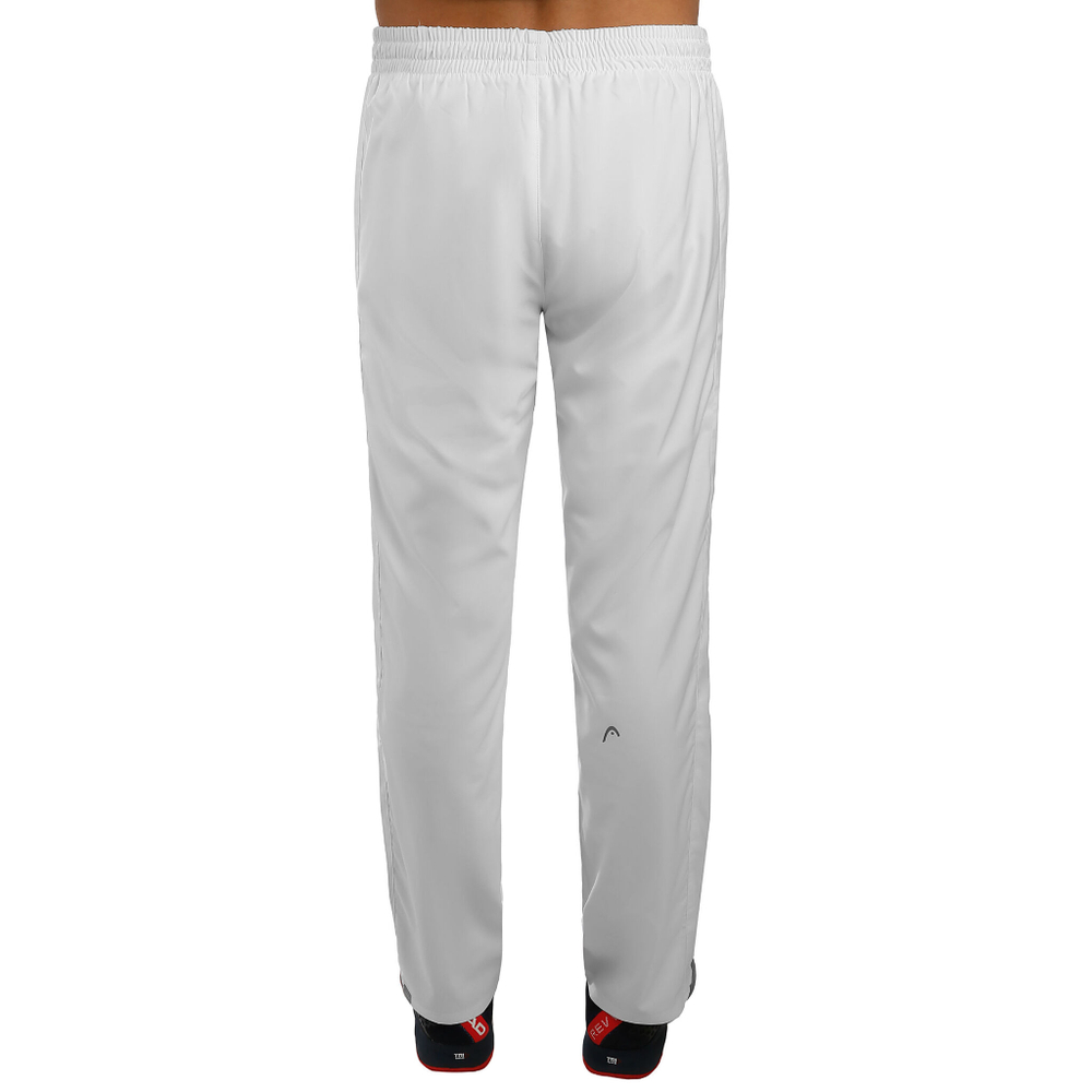 Мужские теннисные штаны HEAD Club Training Pants Men - White, Silver
