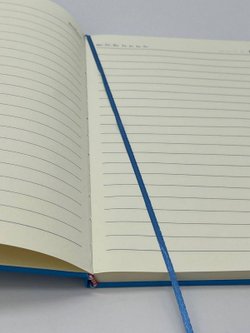 Блокнот В5 25*17см 80 л синий (201688429-12)