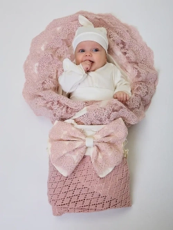 Конверт на выписку для новорожденных летний