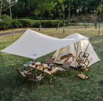 Палатка Naturehike Ango 3-местная, быстросборная, бежевая, со стойками, артикул CNK2300ZP014-3VV