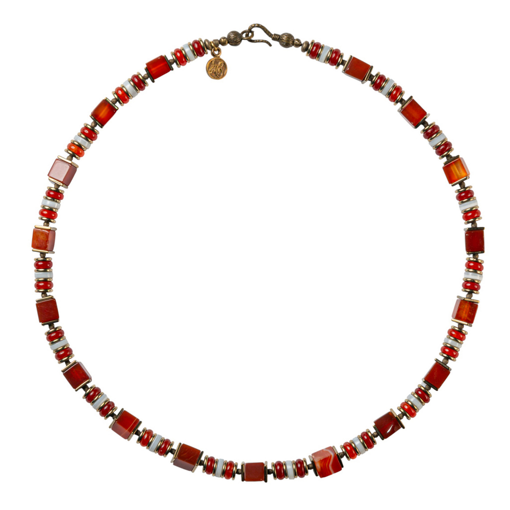 Колье "Фрески 2130" ginger