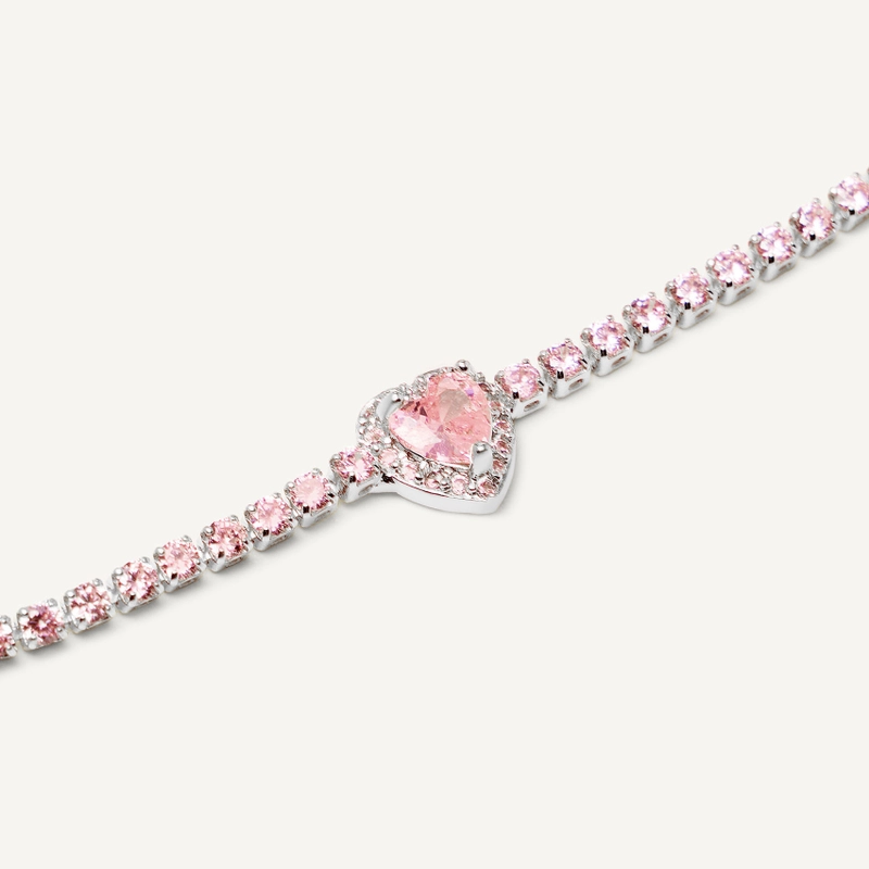 Браслет Мини Нежное Сердце – Серебро