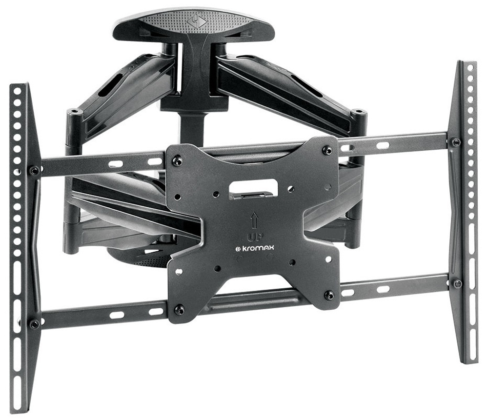 Кронштейн для телевизора Kromax ATLANTIS-35 new черный 22;-65; макс.50кг настенный поворотно-выдвижной и наклонный
