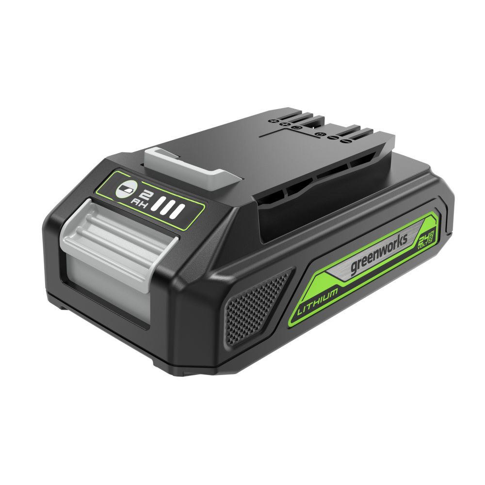 Триммер аккумуляторный Greenworks G24LT251, 24 V, 25 см, с 1хАКБ 2Ач и ЗУ, (2113307SA)