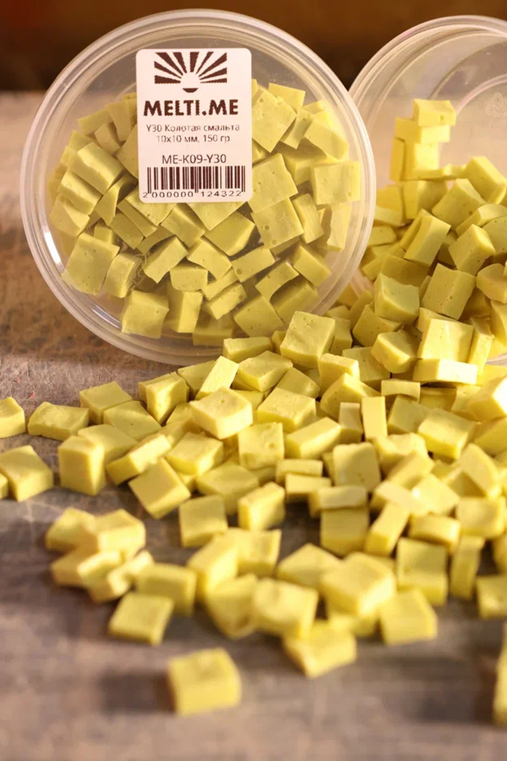 Нота Y30 Колотая смальта 10х10 мм, 150 гр