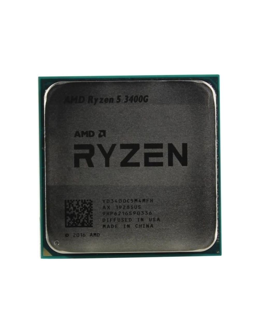 CPU AMD Ryzen 5 3400G OEM (YD3400C5M4MFH) {3.7GHz up to 4.2GHz/4x512Kb+4Mb, 4C/8T, Picasso, 12nm, 65W, Radeon Vega 11 1400MHz, unlocked, AM4}