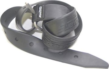 Пояс грузовой резиновый Subvenator Serpens с марсельской пряжкой черный