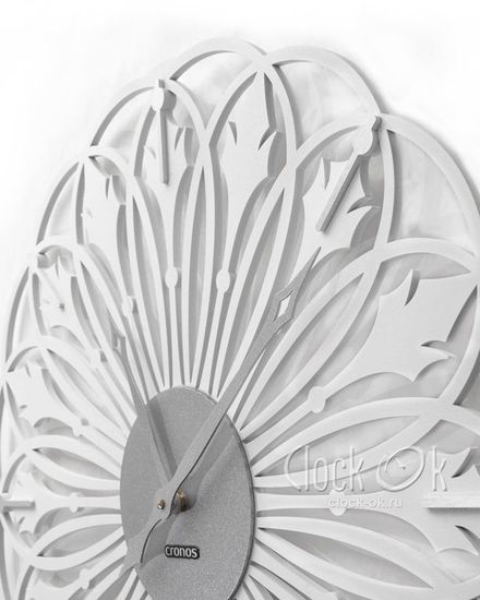Настенные часы "Белая мирабелла"