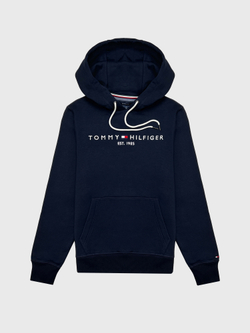 Худи Tommy Hilfiger Embroidered Tommy Logo Navy