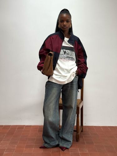 Белый хлопковый лонгслив No Body