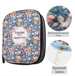 Чехол-органайзер для крючков, чулочных и съемных спиц