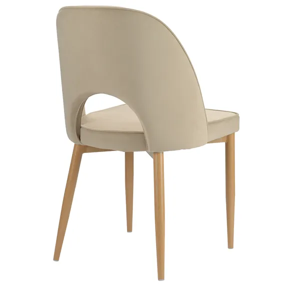 Стул evelyn, велюр, бежевый