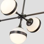 Люстра 9252P/5L black