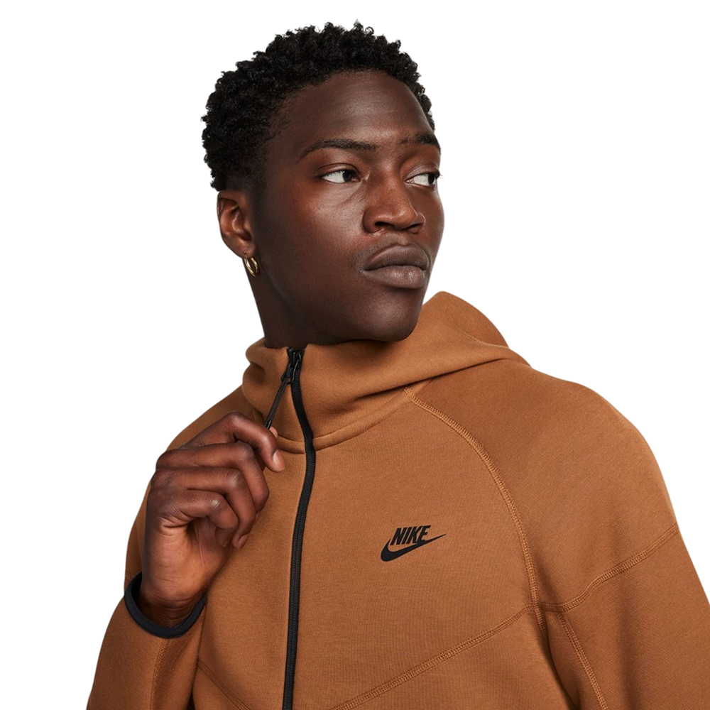 Зип Худи Nike Tech Fleece 2023 Brown