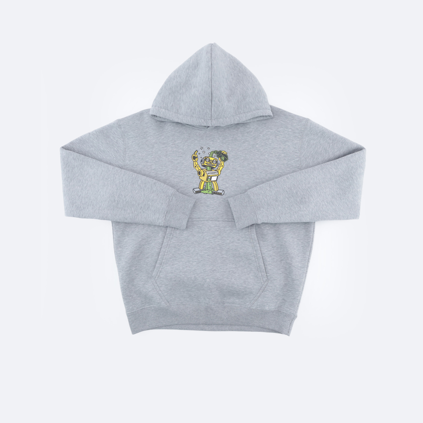 Худи Postaments Alkobot (heather grey) артикул: - купить в магазине Дайс