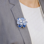 Брошь Shadore Цветок XZ1153.21 BL/S