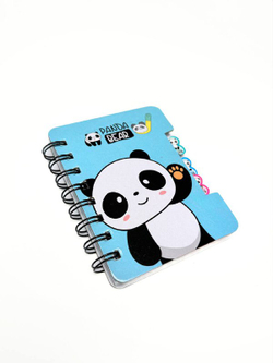 Блокнот "Панда" 12 см оптом