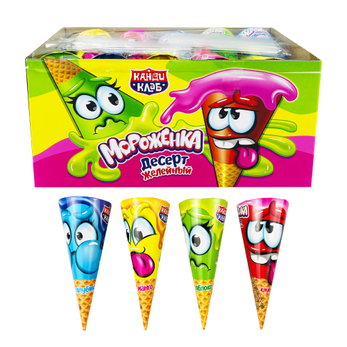 Десерт желейный "Мороженка" ассорти 12*30шт 45гр