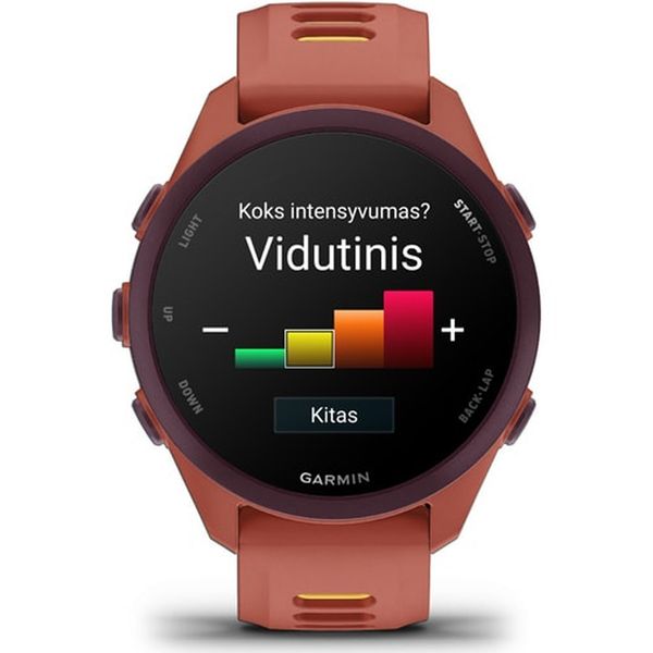 Умные часы Garmin Forerunner 170 Music, Розовый | Red Pink/Mango (010-03920-13 | 010-03920-55)