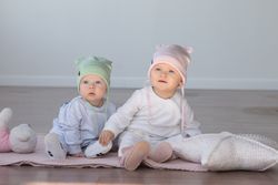 Шапка летняя хлопковая (Шалфей) БОН-БОН