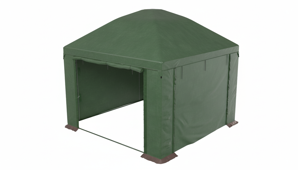 Палатка сварщика МногоТентов шатер 3х3 м. (Тент Брезент ОП).
