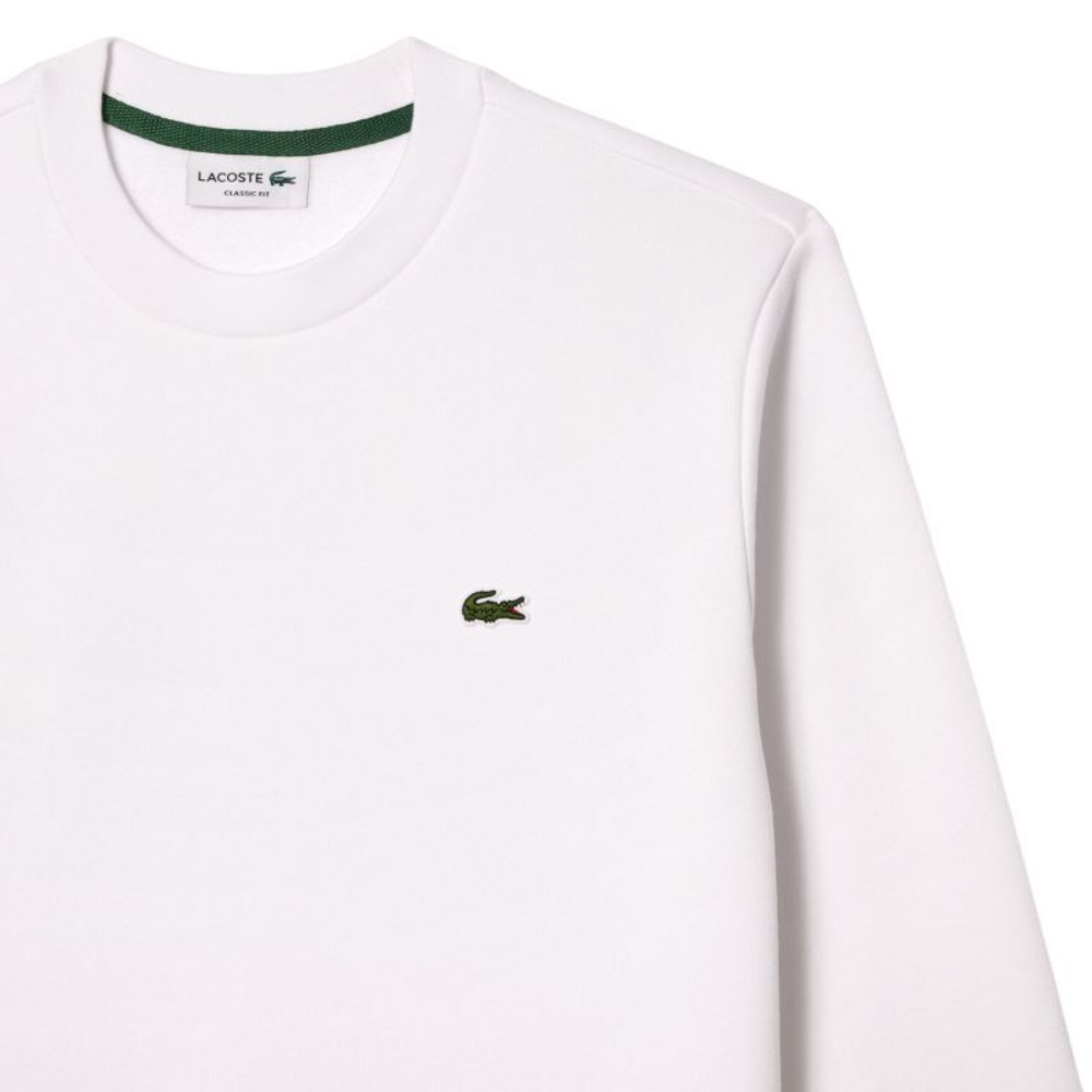 Куртка теннисная Lacoste Brushed Fleece - white