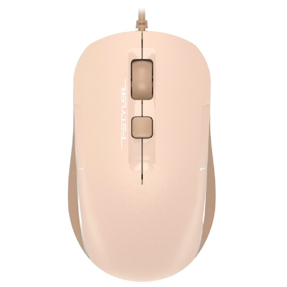Мышь A4Tech Fstyler FM26 серебристый оптическая (1600dpi) USB (4but)