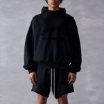 Худи Fear of God Essentials Hoodie Jet Black, 192SP232050F